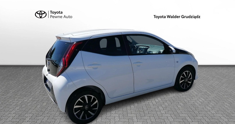 Toyota Aygo cena 45900 przebieg: 67107, rok produkcji 2020 z Grudziądz małe 191